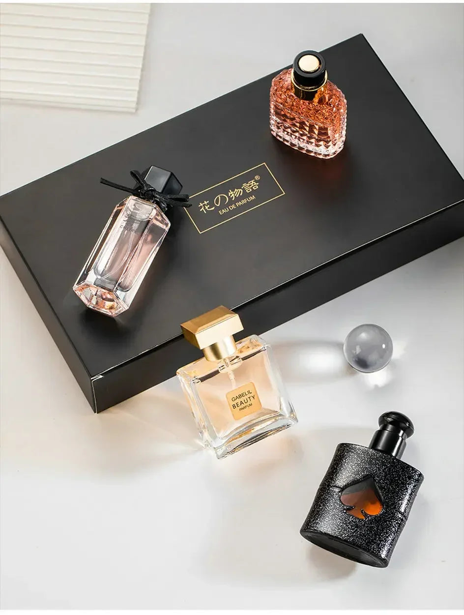 Original Women Perfume 105ml Gift Box Four Piece Set Fresh Lasting Fragrance Eau De Parfum Plant Floral Scent Fresh